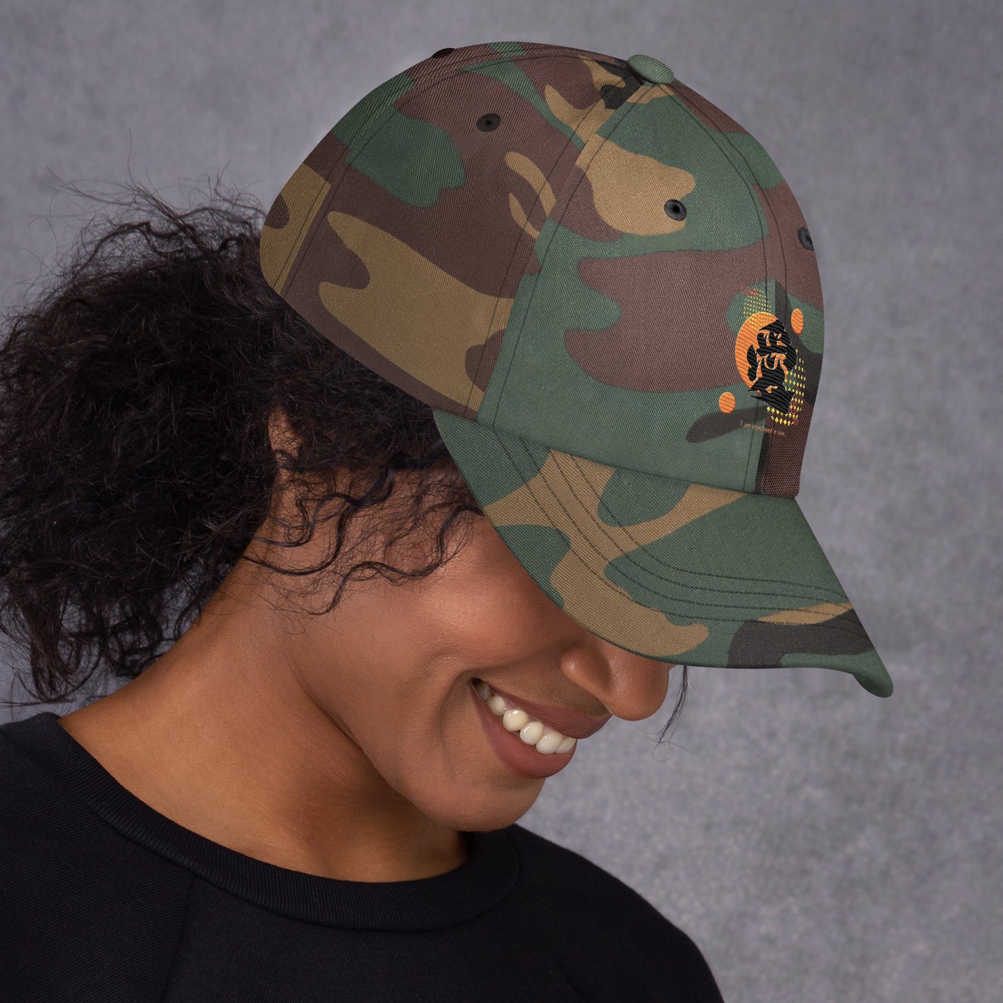 Dad hat(Japanese, Kanji Series -愛“Love” Design.1)