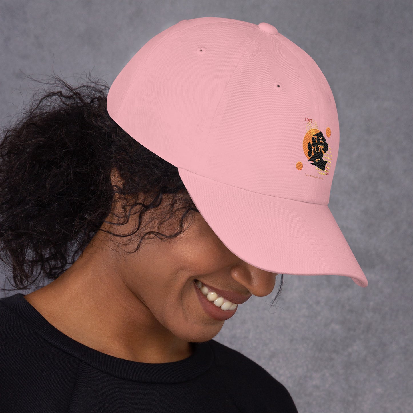 Dad hat(Japanese, Kanji Series -愛“Love” Design.1)